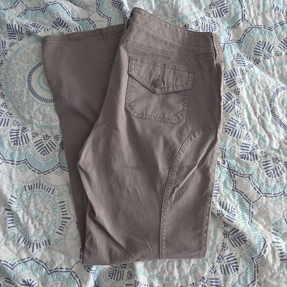London Jean Taupe Pants - Picture 1 of 4